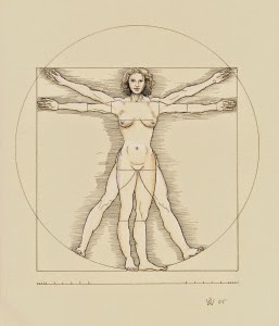 vitruvian woman